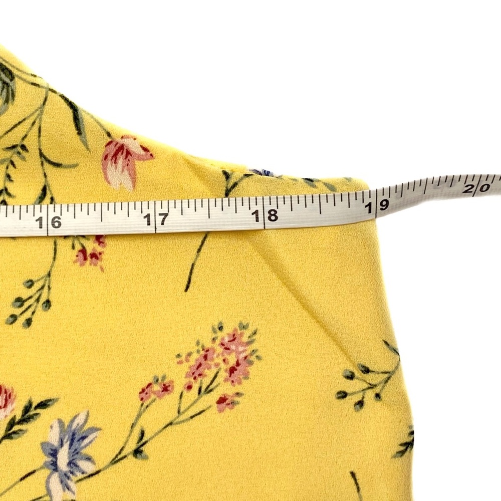 Premise Floral Print Camisole Yellow Size M - Picture 6 of 7